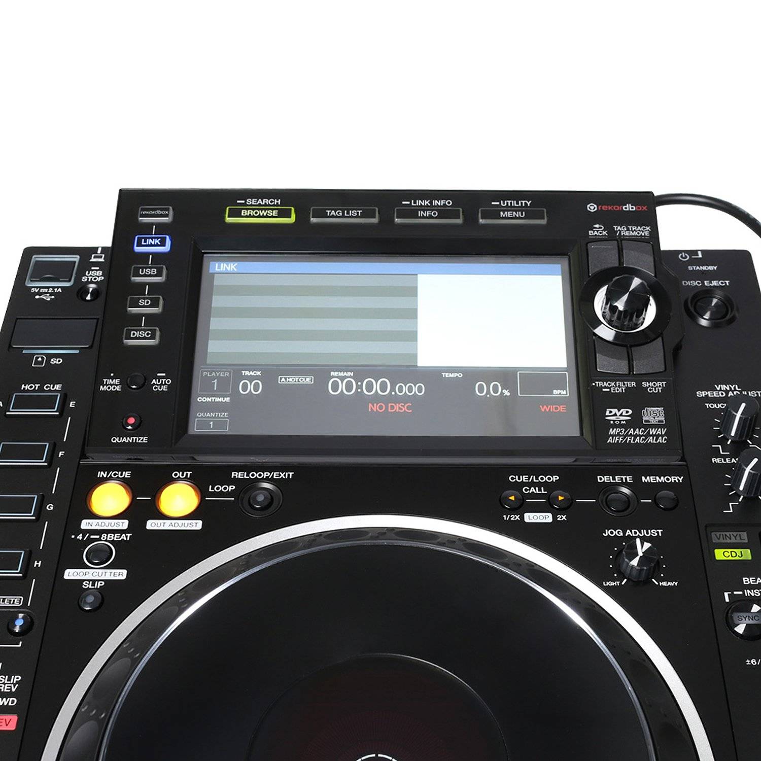 Platine CDJ 2000 NEXUS 2 à louer à Lyon, nouveau produit phare de Pioneer