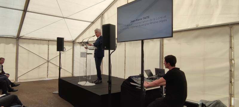 Prestation de sonorisation d'un discours à Montbrison en Auvergne Rhône-Alpes