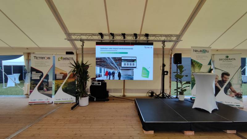 Sonorisation et vidéo d'un séminaire professionnel  en région Auvergne-Rhône-Alpes