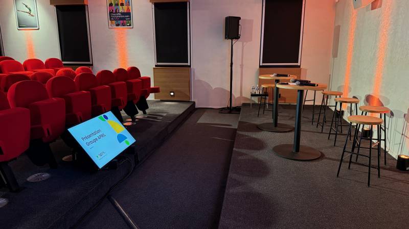 Location d'un monitor pour une réunion professionnelle à Lyon