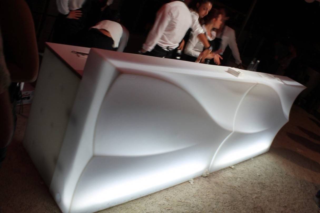 Location bar lumineux pour soirée à Lyon L&Db