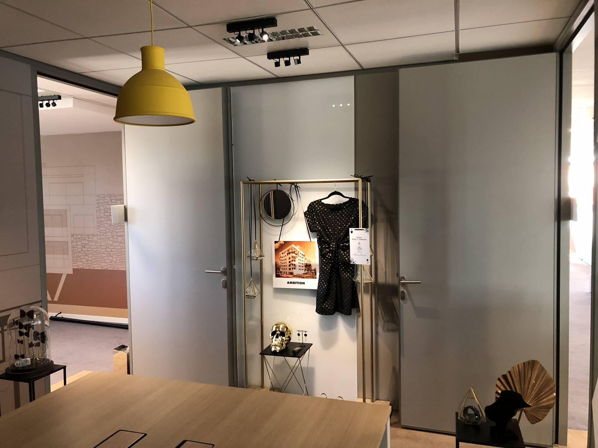 Eclairage PAK pour inauguration à Lyon, location de lumière L&Db