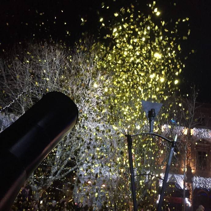 Location machine à confettis pour remise de prix Lyon L&Db