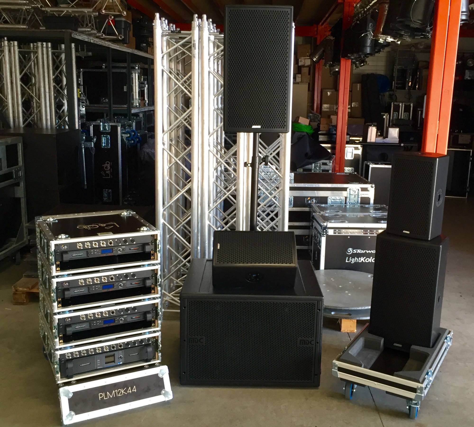 Location d'enceinte Adamson Lyon