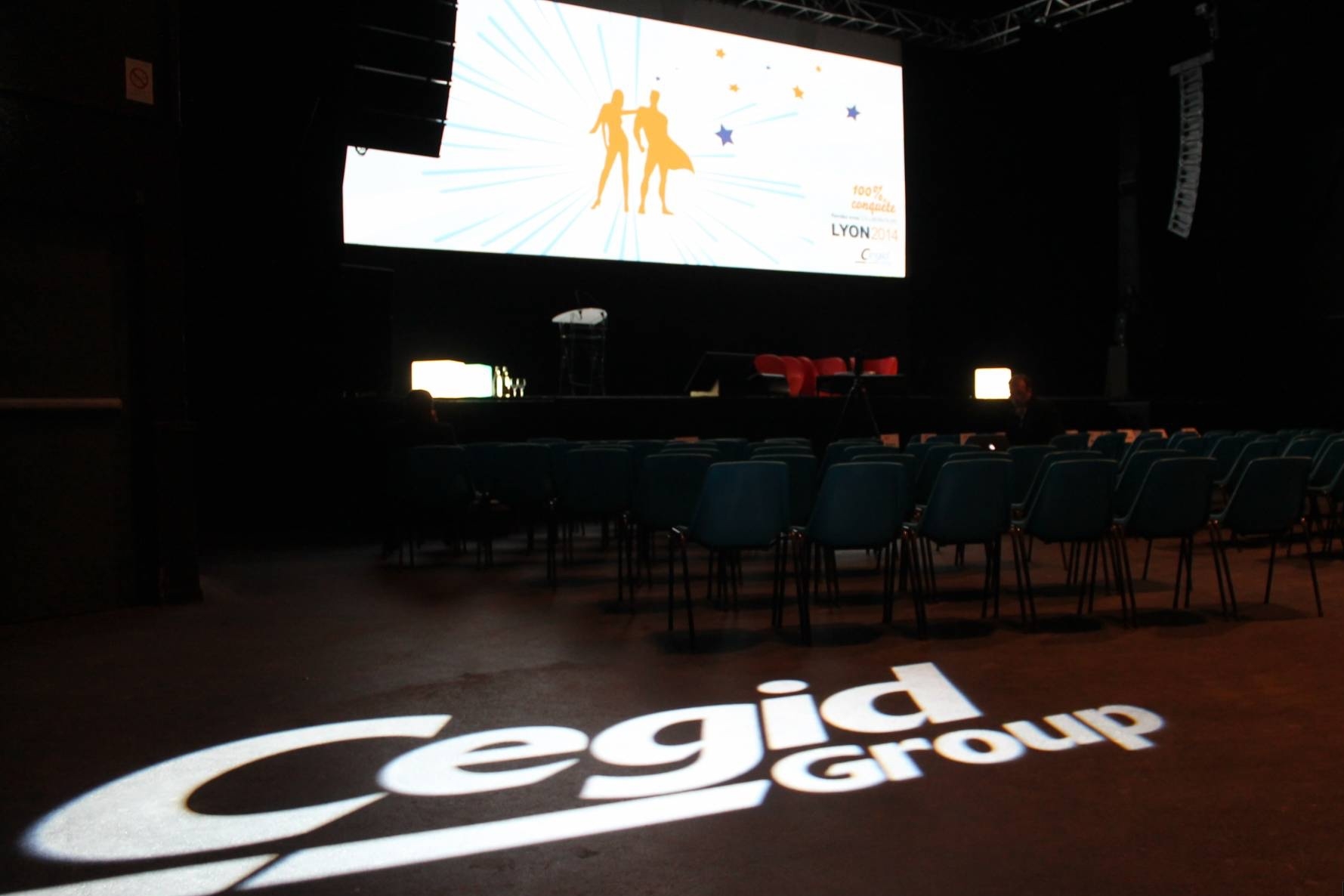 Fabrication de gobo sur mesure Lyon