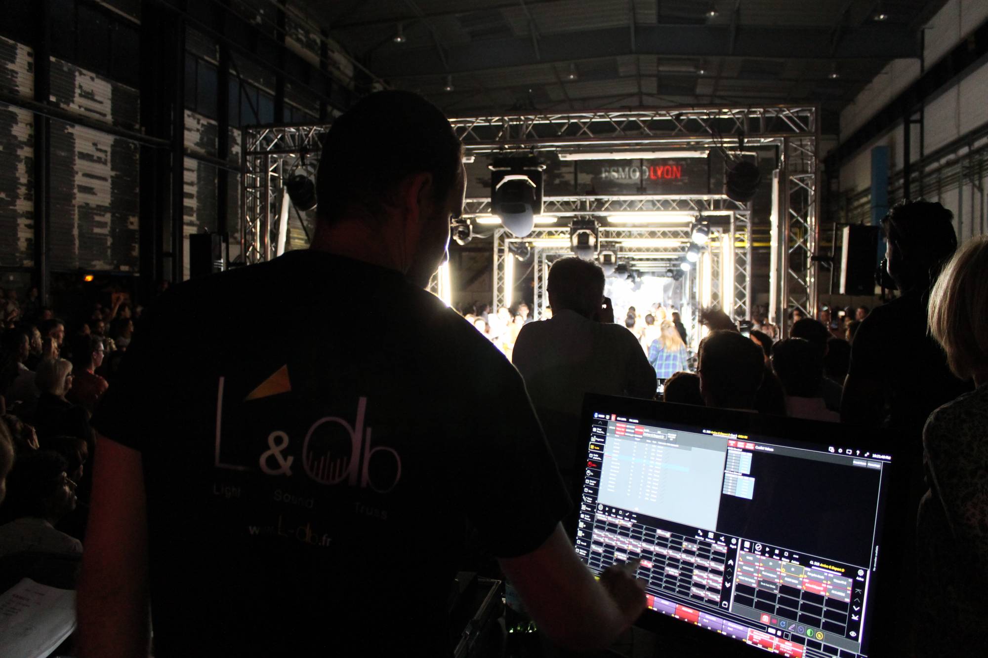 Régie vidéo, mélangeur vidéo pour événement Lyon L&Db