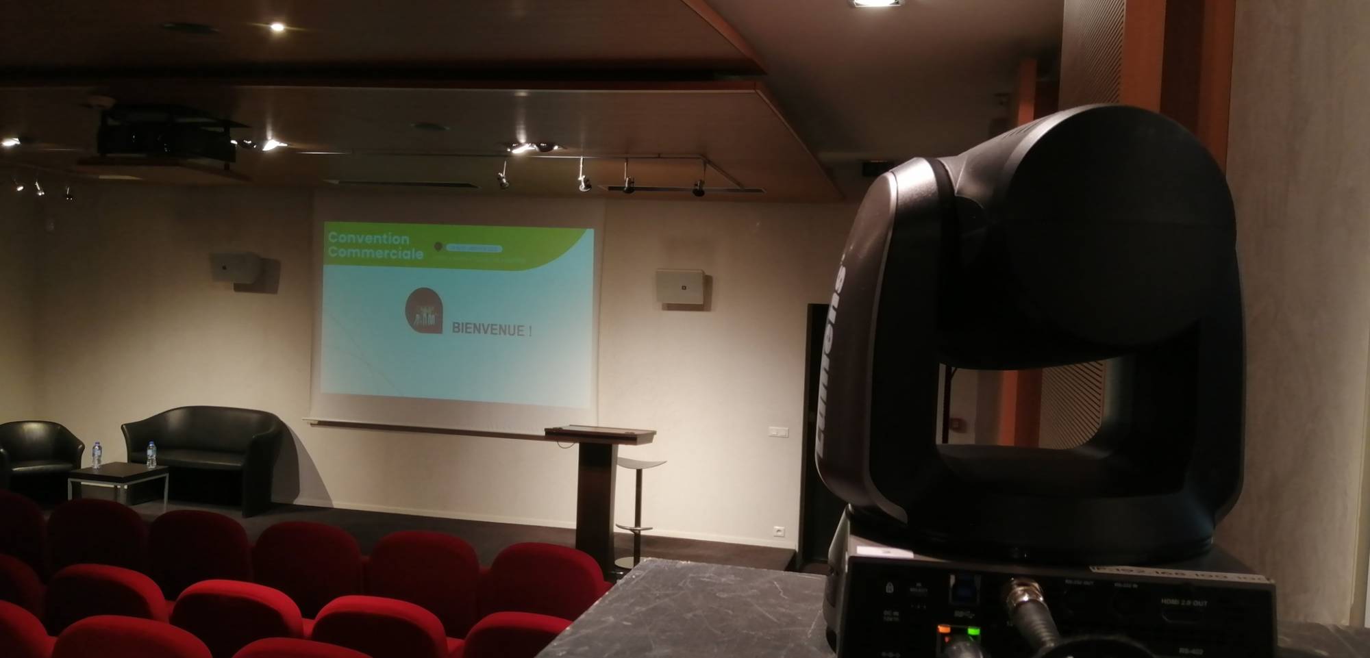 Caméra tourelle convention April