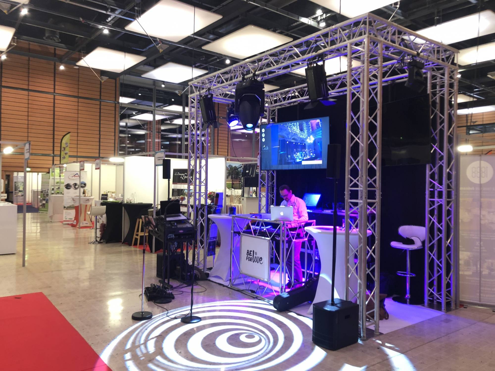 Location de lyres pour évènement à Lyon