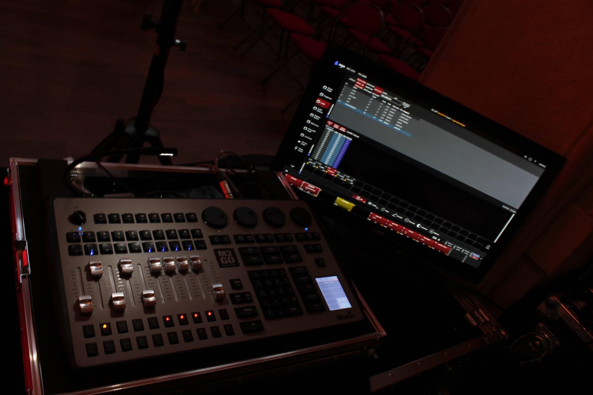 Location console lumière M2Go Martin Villeurbanne