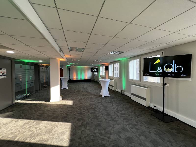 Location d'écrans LCD pour vos discours à Lyon 03