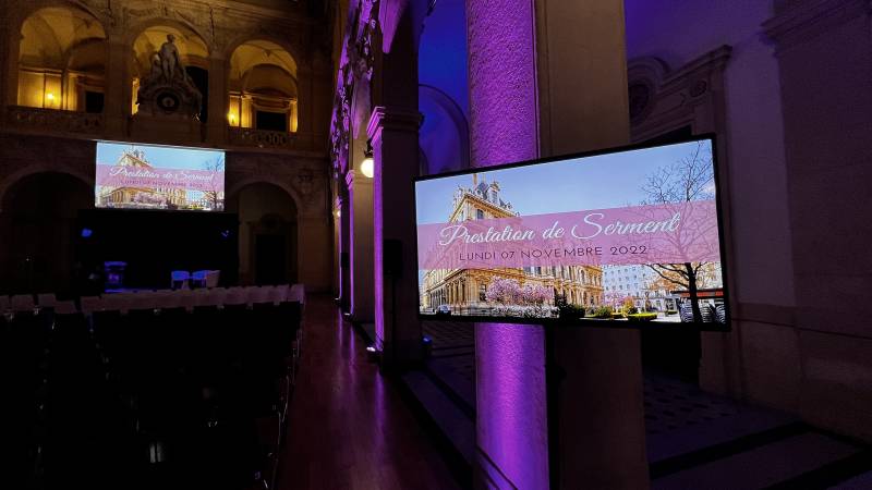 Location d'écran pour évènement sur Brignais