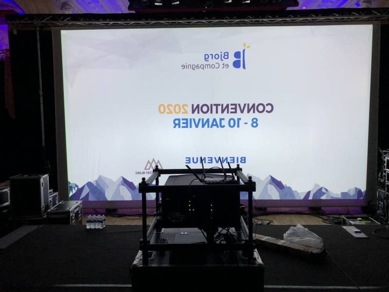 Diffusion de vidéo pour événement en région Rhône Alpes Auvergne