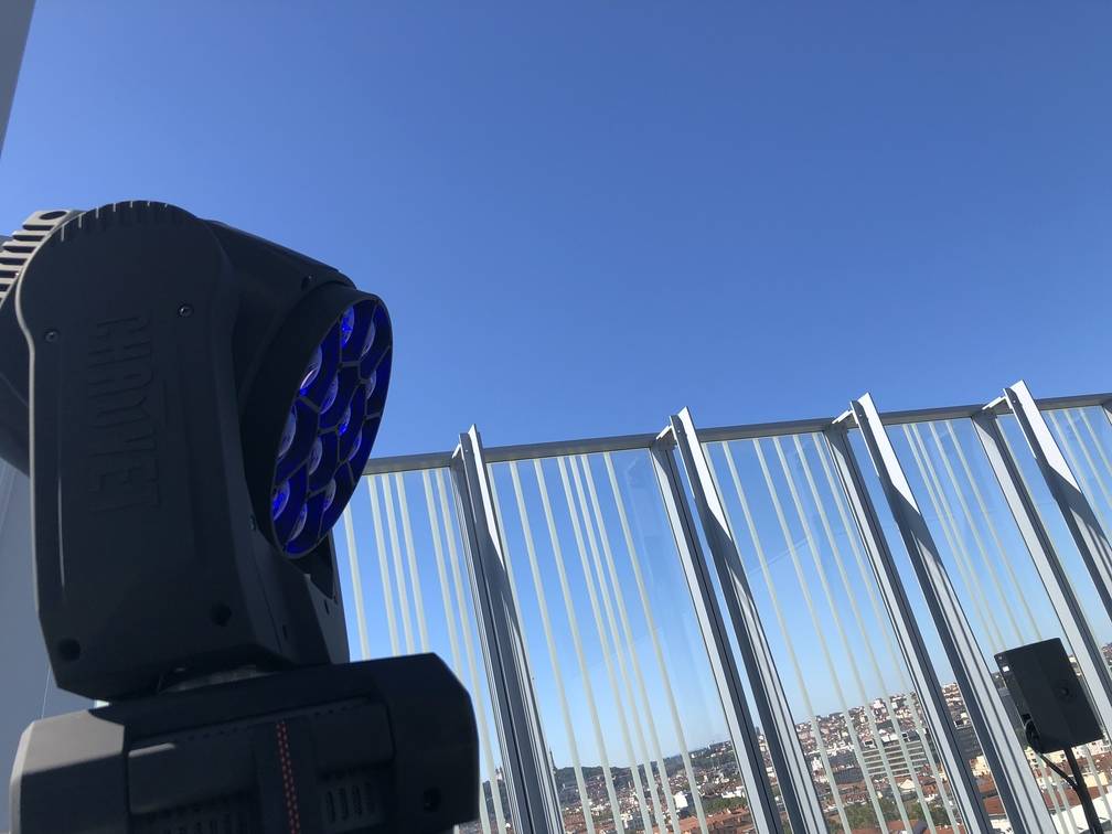 Prestation technique pour Inauguration de Rooftop à Lyon