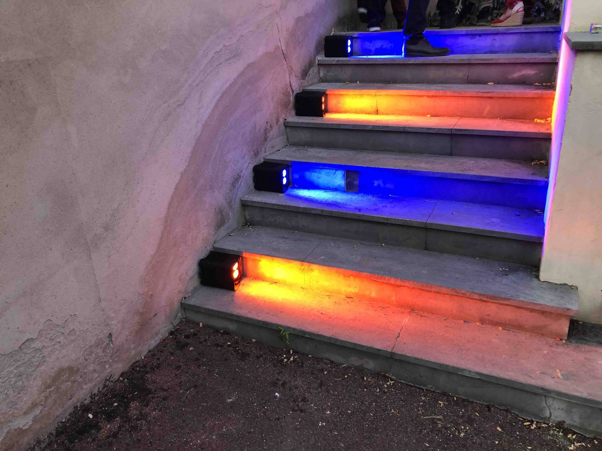 Location boxkolor éclairage sur batterie Lyon L&Db