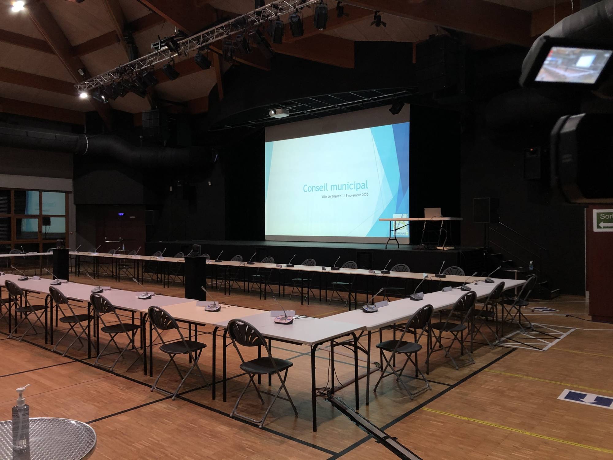 Caméra Tourelle Conseil Municipal St-Foy-les-Lyon