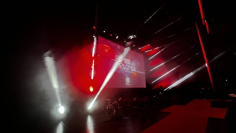 mise en lumière, sonorisation et vidéo au centre des congrès à lyon