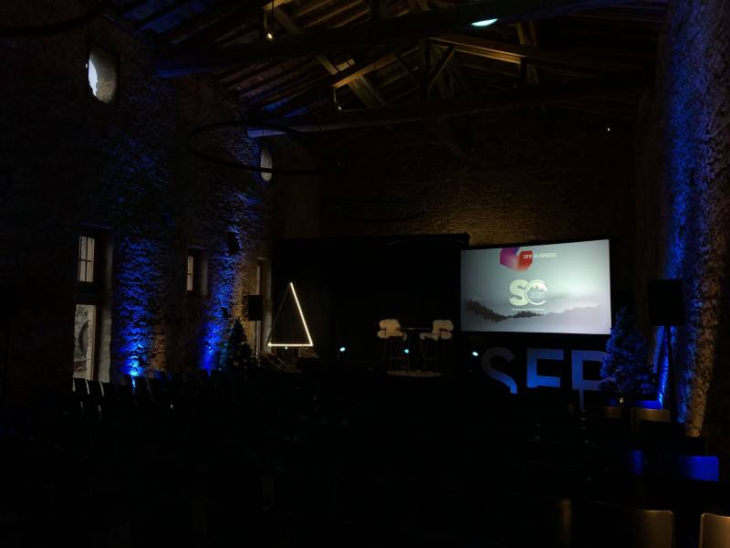 Prestation technique au château la Gallée à Millery