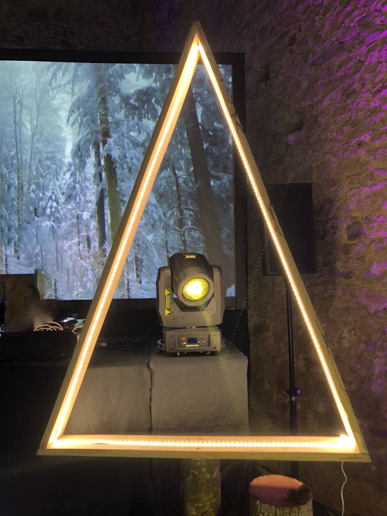 Projecteur BEAM Chateau La Gallée