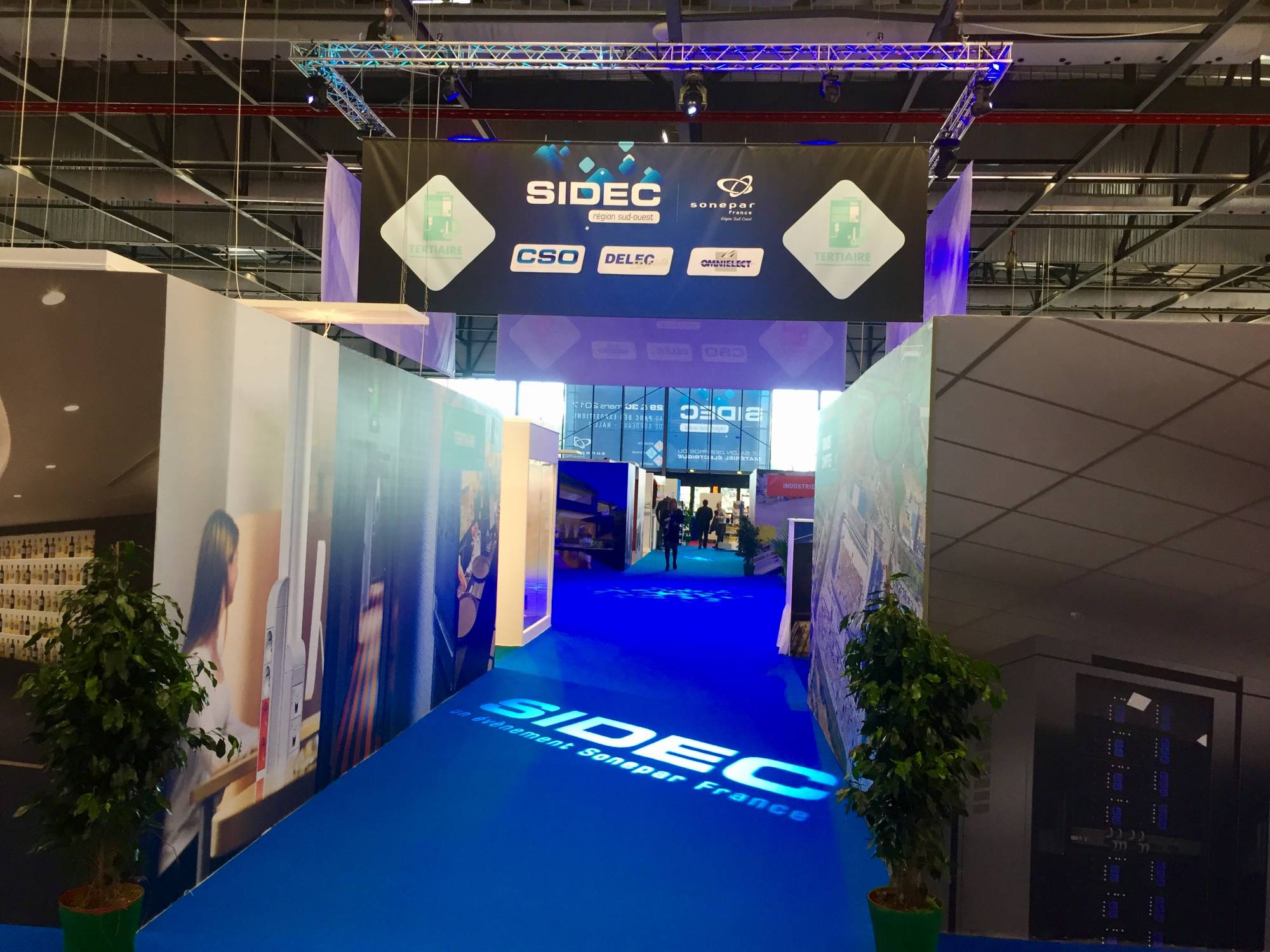 Prestation Projection de gobo Bordeaux