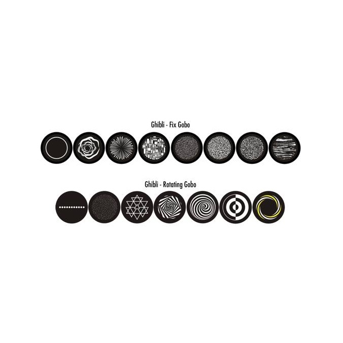 Location projecteurs Gobos Spot GHIBLI région Rhône-Alpes