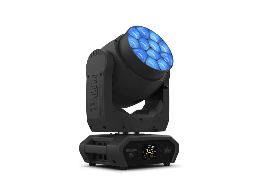 gamme de lyres dédiée à l’audiovisuel  Maverick MK2 Wash