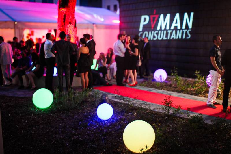 Location boules lumineuses LED sur batterie pour extérieur à Lyon