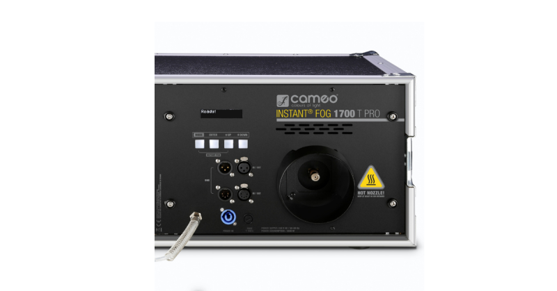 Location machine à fumée épaisse FOG1700 T PRO CAMEO en débit continu à Lyon