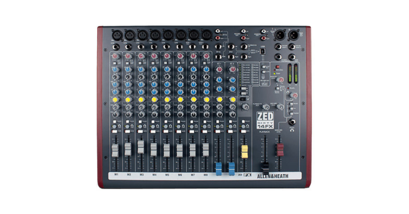 Console mixage analogique à la location à Lyon