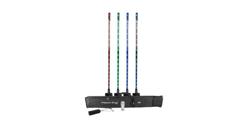 Location de tubes LED DMX Freedom Stick Chauvet à Lyon : la décoration lumineuse sur batterie à adopter pour vos événements