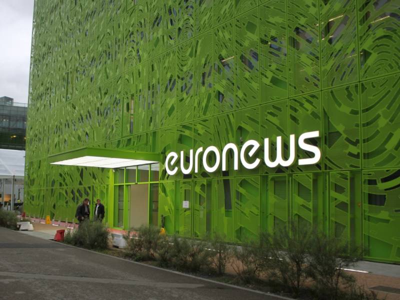 Eclairage, sonorisation, vidéo pour les espaces d'Euronews à Confluence