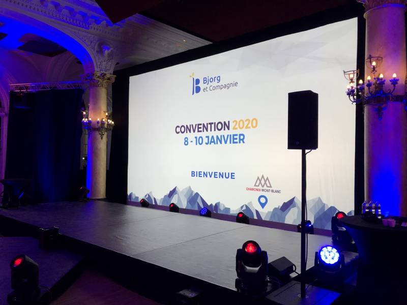 Location sono pour présentation professionnel près d'Annecy