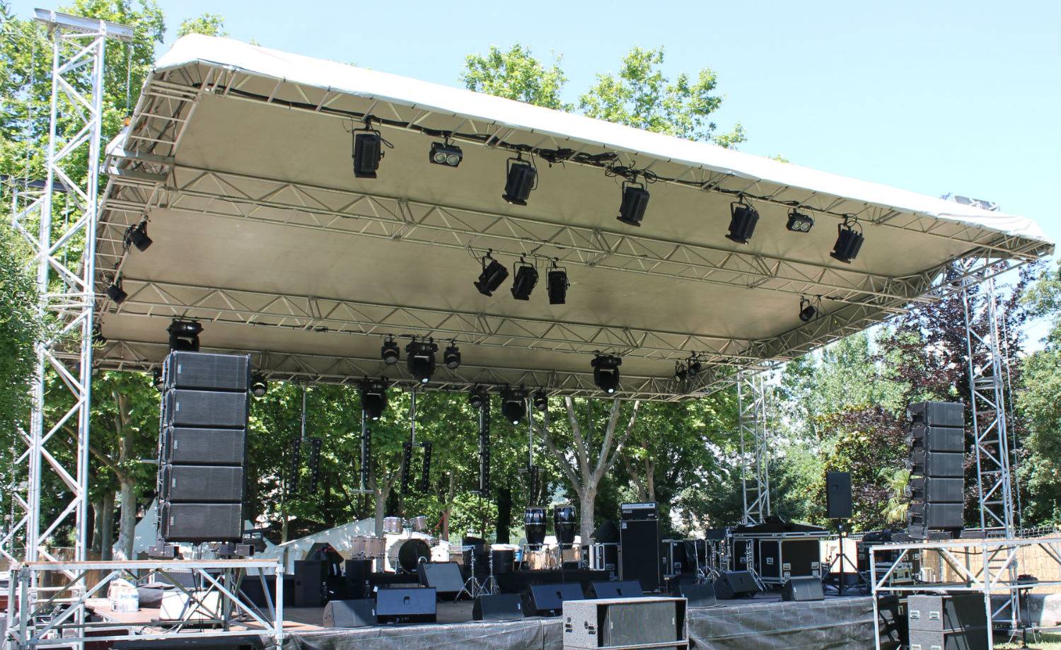 Location couverture de scène Lyon