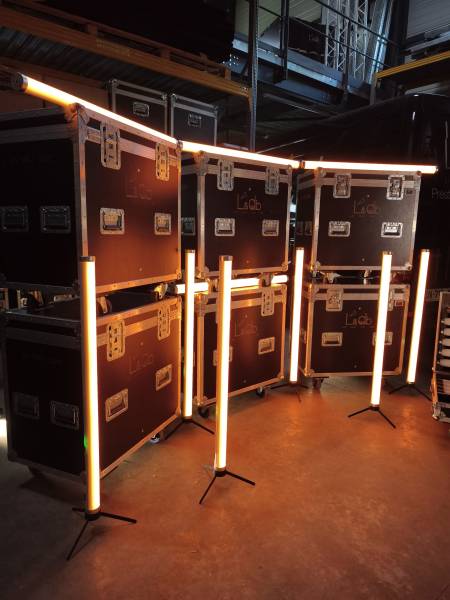 Location tubes lumineux programmables Spectra AFX à Lyon