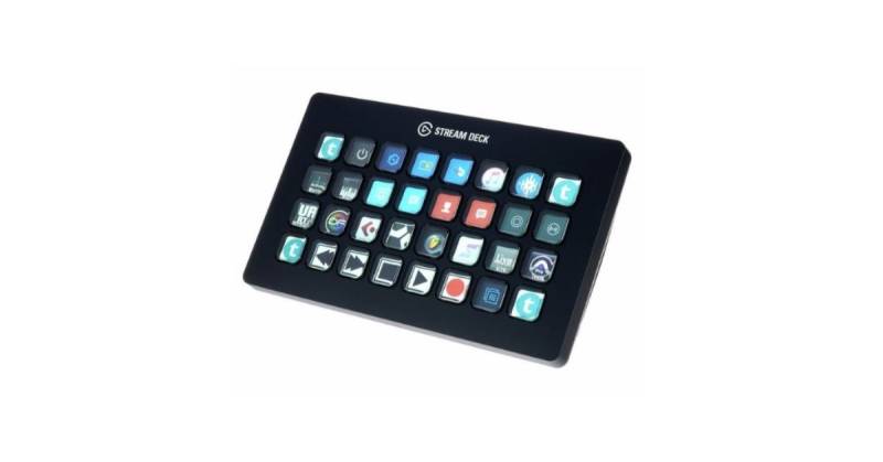 Location Stream Deck XL Elgato à Lyon : le contrôleur 32 touches pour la gestion de vos contenus et productions audiovisuelles