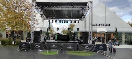Notre zone d'activité pour ce service Location son lumière et vidéo pour événements