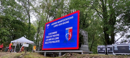 Notre zone d'activité pour ce service Location de matériel de conférence 