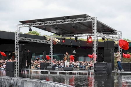 Notre zone d'activité pour ce service Location sono pour événement de 500 à 1000 personnes