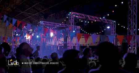 Notre zone d'activité pour ce service Louer des éclairages et matériel pour vos jeux de lumière